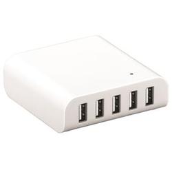 GOOBAY Universal Lader 5 udtag - 40 Watt - 1,5 meter (44155)