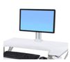 ERGOTRON WORKFIT SINGLE LD MONITOR KIT WHITE ACCS