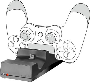 SPEEDLINK JAZZ USB Charger/ PS4 (SL-450000-BK)