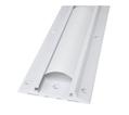 34IN WALL TRACK BRIGHT WHITE TEXTURE ACCS