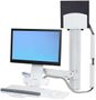 ERGOTRON StyleView Sit-Stand Combo White