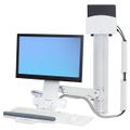 STYLEVIEW SIT-STAND COMBO SYS BRIGHT WHITE TEXTURE CRTS