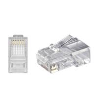 WENTRONIC RJ 45 Stik 8-polet uskærmet 10 stk pakke (wsr8-8)