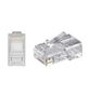 WENTRONIC RJ45 modular plug for round cable 8 pol