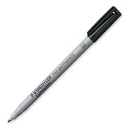 STAEDTLER Lumocolor OHP Pen Non-Permanent Medium 1.0mm Line Black (Pack 10) - 315-9