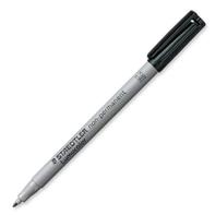 Staedtler Lumocolor OHP Pen Non-Permanent Medium 1.0mm Line Black (Pack 10) - 315-9