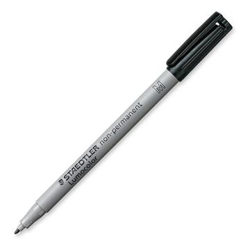 STAEDTLER Lumocolor 315 Fiberspidspen Sort (315.9)