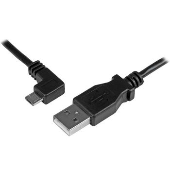 STARTECH StarTech.com 2m A to Left Angle Micro USB Cable (USBAUB2MLA)