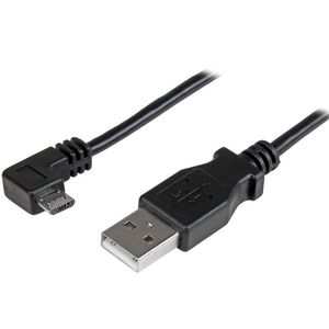 STARTECH Micro-USB Charge & Sync Cable - Right-Angle Micro-USB 1m 	 (USBAUB1MRA)