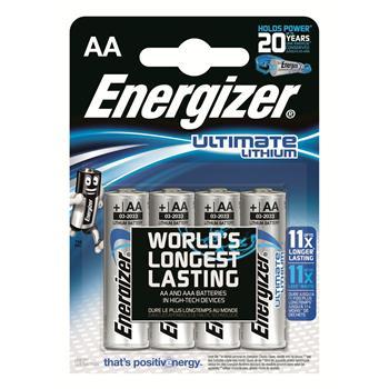 ENERGIZER Lithium AA - LR6 Ultimate 4-pa (7638900262643)