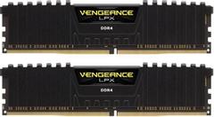 CORSAIR 8GB RAMKit 2x4GB DDR4 2400MHz 2x288 Dimm Unbuffered 16-16-16-39 Vengeance LPX Black Spreader 1,2V XPM2.0