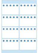 HERMA Deep-freeze labels Herma 26x40mm white crystals 56 pcs.