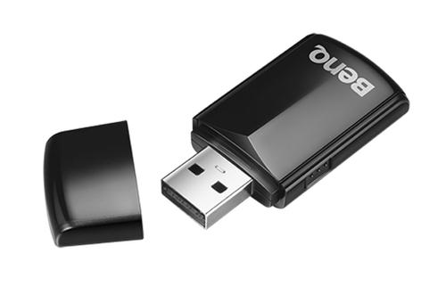 BENQ Q WDRT8192 - Network adapter - USB 2.0 - 802.11b, 802.11g, 802.11n - for BenQ MH680, MS619, MW621, MW665, MW724, MW769, MX620, MX661, MX666, MX768, SH915, SW916 (5J.J3F28.E01)