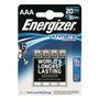 ENERGIZER Batteri AAA/LR03 Ultimate Lithium 4-pack