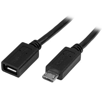 STARTECH "Micro-USB Extension Cable - M/F - 0,5m" (USBUBEXT50CM)