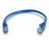 C2G Cbl/0.3M Moulded/ Booted Blue CAT5E UTP
