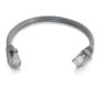 C2G Cat6 Booted Unshielded (UTP) Network Patch Cable - Patch-kabel - RJ-45 (hane) till RJ-45 (hane) - 2 m - UTP - CAT 6 - formpressad,  hakfri, tvinnad - grå (83368)