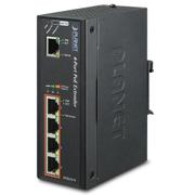 PLANET PoE Extender 1:4 Gigabit IEEE802.3af/at IP30 Industri