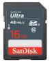 SANDISK Ultra SDHC 16GB 48MB/s Class 10 UHS-I