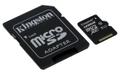 KINGSTON 128GB microSDXC Class10 UHS-I 45MB/s Read Card + SD Adapter (SDC10G2/128GB)