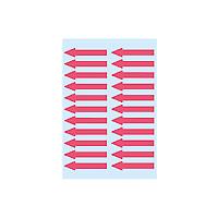 HERMA Arrow labels VARIO neon red 38x7mm (4143*10)