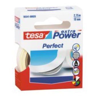TESA Tape tesaband 19mm hvid 56341 (56341-00028-03)