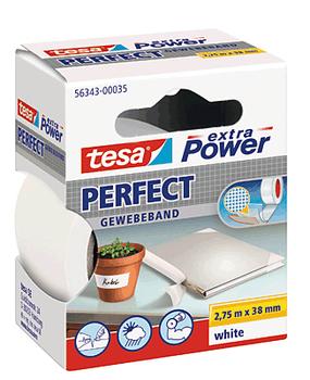 TESA Tape tesaband 38mm white 56343 (56343-00035-03)