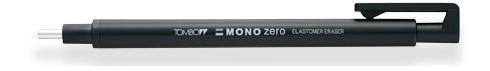 TOMBOW Eraser MONO Zero Round 23mm Black - EH-KUR11 (EH-KUR11)
