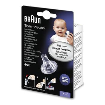 BRAUN Lens Filter, 40 Ct., Thermometer - qty 1 (LF40EULA01)