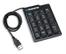 MANHATTAN Ultra Slim Numeric Keypad USB Black