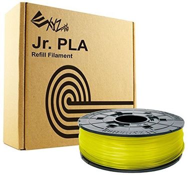 XYZprinting XYZ printing Clear Yellow 500/600g PLA-filament 3D for Junior Serien (RFPLCXEU03J)