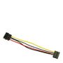 INTER-TECH Adapter Inter-Tech 1x Molex -> 1x SATA Power 0,15m