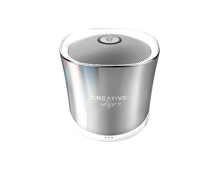 CREATIVE WOOF3 Wireless Speaker Bluetooth Chrome (51MF8230AA000)