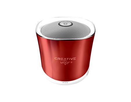 CREATIVE WOOF3 Bluetooth Wirelles Speaker Rouge Red (51MF8230AA001)