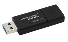 KINGSTON 128GB USB 3.0 DataTraveler 100 G3 130MB/s read