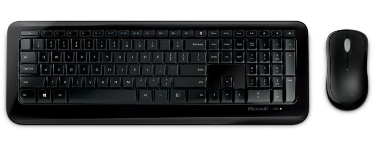 MICROSOFT WRLS DESKTOP 850 EN-EU LAYOUT QWERTY BLACK UK LAYOUT WRLS (PY9-00015)