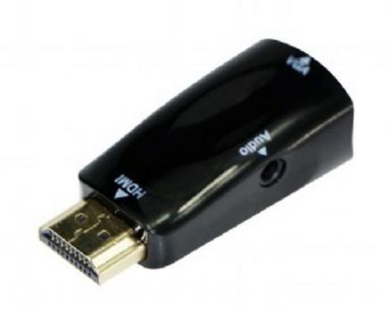 GEMBIRD HDMI/VGA Adapter Gembird Kompakter HDMI auf VGA Umwandler (A-HDMI-VGA-02)