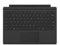 MICROSOFT t Surface Pro 4 Type Cover - Keyboard - with trackpad, accelerometer - backlit - QWERTY - UK - black - commercial - for Surface Pro 4 (R9Q-00010)