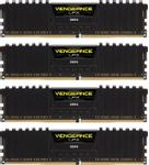 CORSAIR V LPX 64GB Kit DDR4 4x288, 2666MHz, Black (CMK64GX4M4A2666C16)