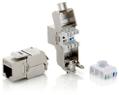 EQUIP Cat.6A Shielded Keystone Jack 