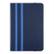 BELKIN Twin Stripe Folio 10"-Dark Blue iPad Air/Air 2, Tab A 9.7", Tab S2 9.7"