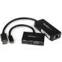 STARTECH CONNECTIVITY KIT FOR SURFACE HDMI + VGA ADAPTERS USB LAN CABL (MSTS3MDPUGBK)