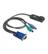 Hewlett Packard Enterprise KVM-grensesnittadapter PS/2-CAT5 Mgd. 1 WW
