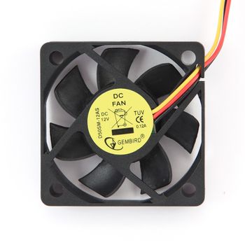 GEMBIRD 50x50x10mm DC fan, 12V, 250mm wire (D50SM-12AS)