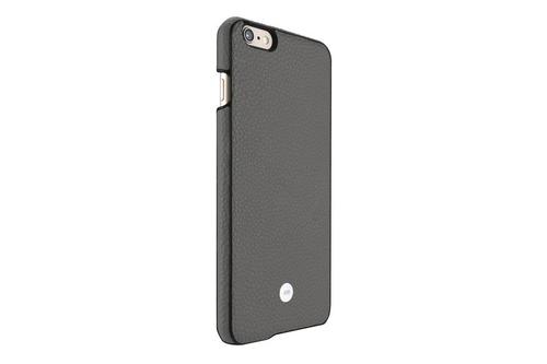 JUST MOBILE Quattro Back - Exquisite Leather C,ase for iPhone 6s - Grey (LC-168GY)