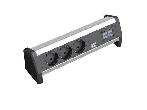 BACHMANN Desk 1 Power Extension 3 Ac  (339.1004)