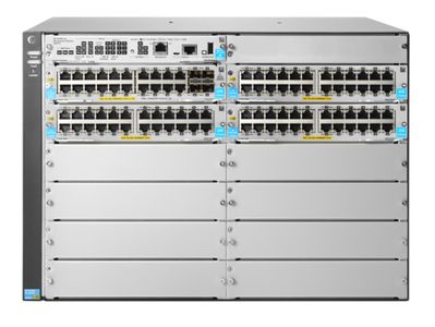 Hewlett Packard Enterprise 5412R 92GT PoE+ and 4-port SFP+ (No PSU) v3 zl2 Switch (JL001A)