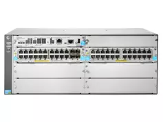 Hewlett Packard Enterprise HPE Aruba 5406R 44GT PoE+ / 4SFP+ (No PSU) v3 zl2 - switch - 44 porter - Styrt - rackmonterbar