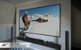 ELITE SCREENS ELITE AR110WH2 16:9 H:136.9 W:243.5 Fixed Frame Front Projection ScreenHome Cinema Projector