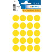 HERMA Vario labels ø 19mm yellow (100)